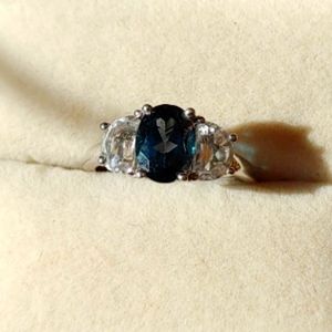 London Blue Topaz Ring